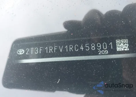 2024 Toyota Rav4 Le from USA, damaged, VIN 2T3F1RFV1RC458901